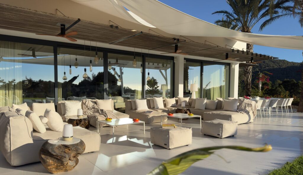 EXT. CT TERRACE CHILL 2